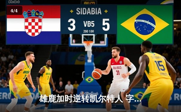 雄鹿加时逆转凯尔特人 字母哥44+14+7创纪录 - 4